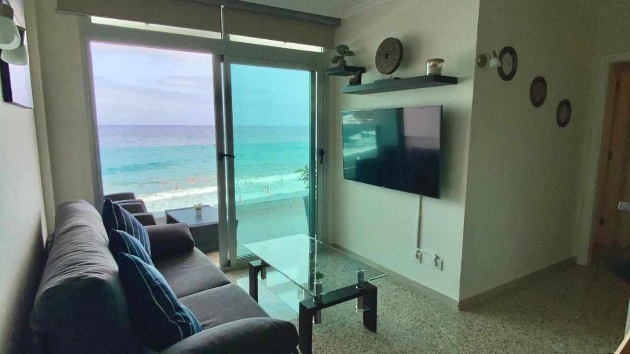 Hermoso Edificio Frente Al Mar Con Gran Terraza Y Hermosas Vistas Las Palmas de Gran Canaria Exteriör bild